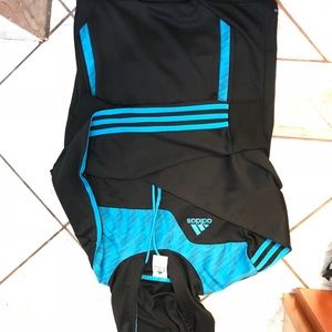 Blue Adidas track Jacket/Hoodie